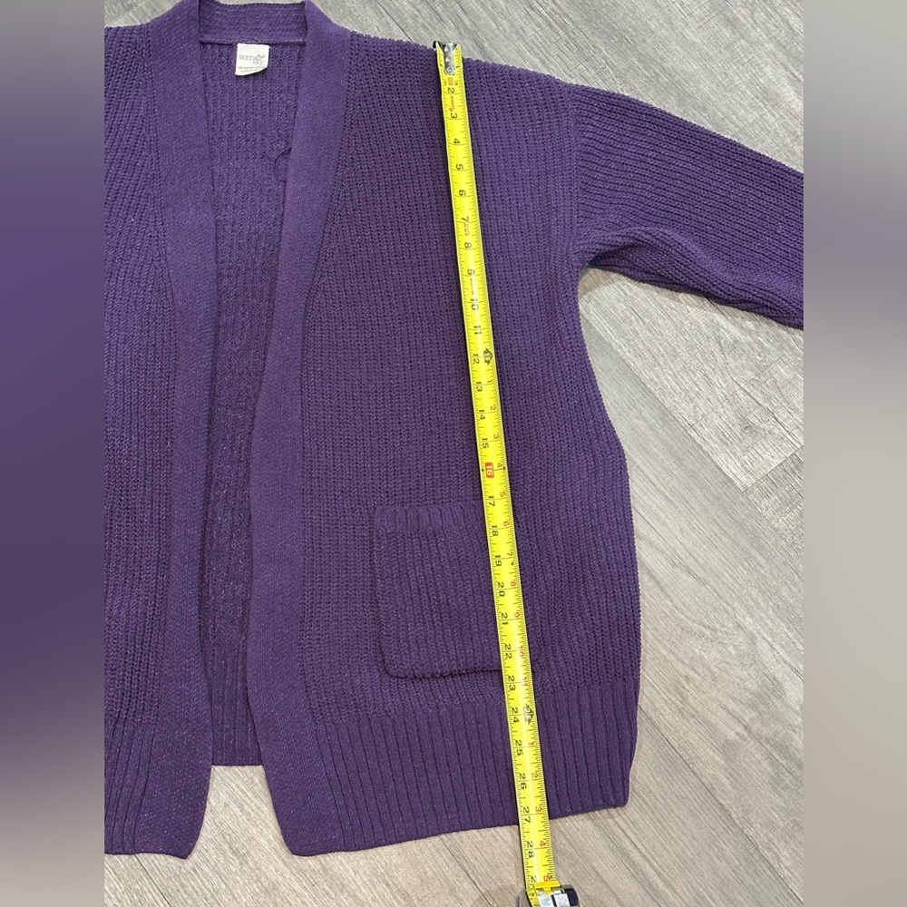 Womens terra & sky open front cardigan size 1X - Picture 8 of 10